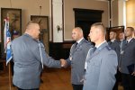 Komendant Wojewódzki wręcza policjantom wyróżnienia podczas Święta Policji 2018