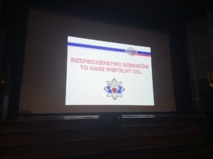 slajd prezentacji wyświetlony na ekranie