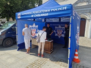 stanowisko promocyjne policji