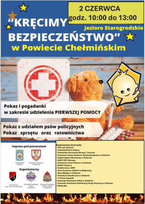 plakat promujący akcję profilaktyczną