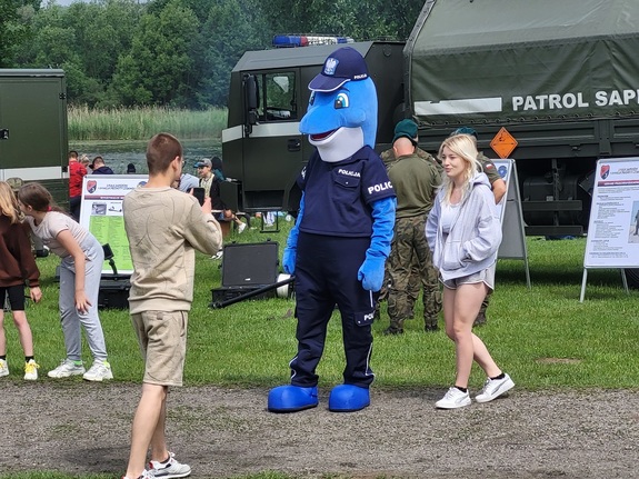 policyjna maskotka