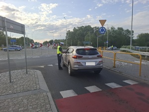 punkt kontroli trzeźwości kierujących
